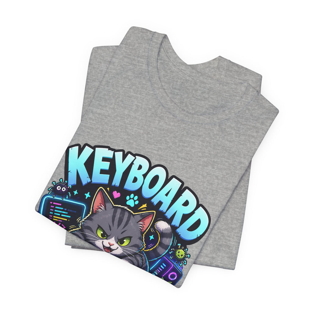Keyboard Goblin Shirt - Funny Programmer Cat Gamer Tee