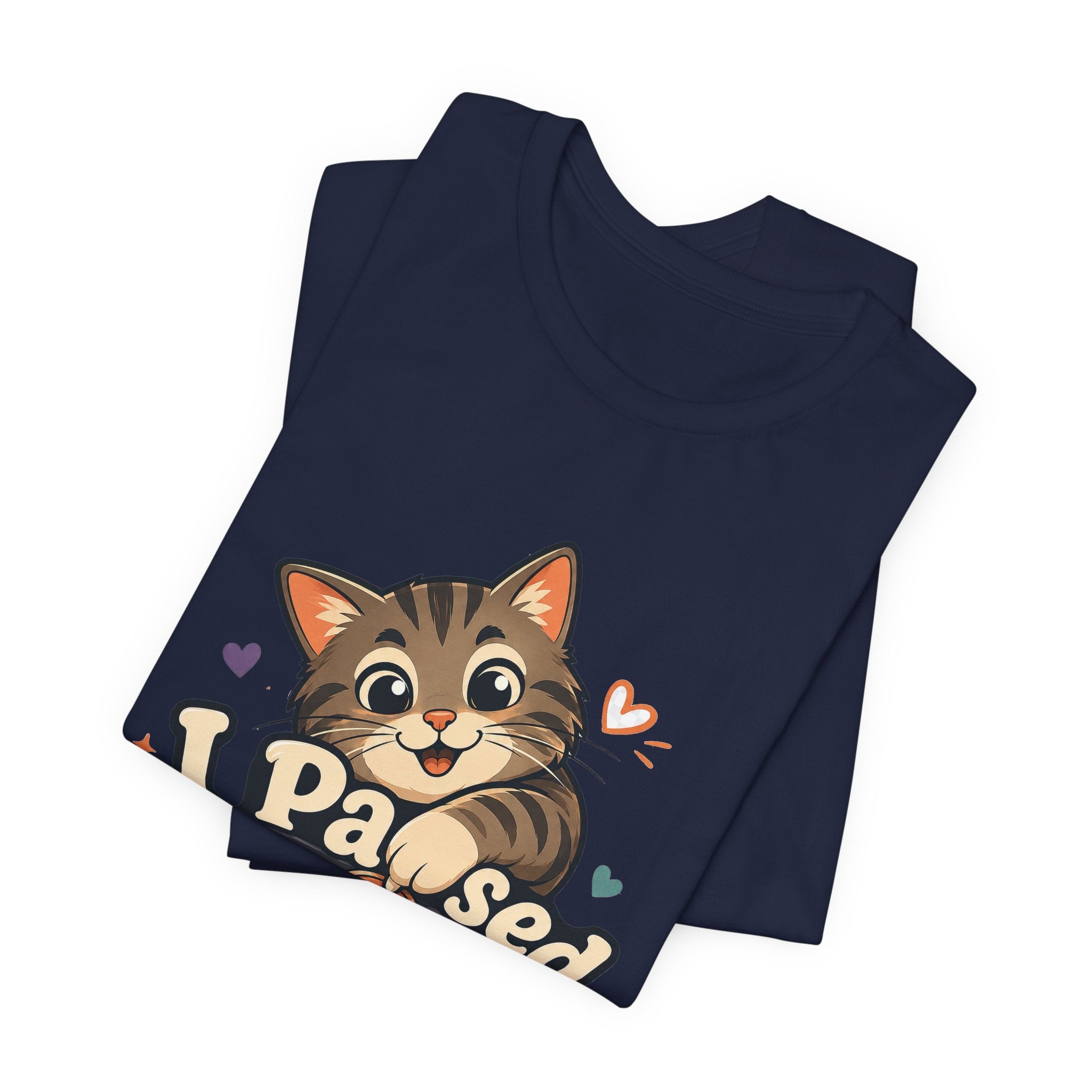 I Paused My Game to Pet the Cat Shirt - Brown Cat Gamer Cat Tee