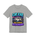 Cat.exe Has Stopped Responding Shirt - Programmer Cat Tee