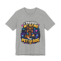 I Paused My Game to Pet the Dog Shirt - German Shepherd Gamer Dog Tee