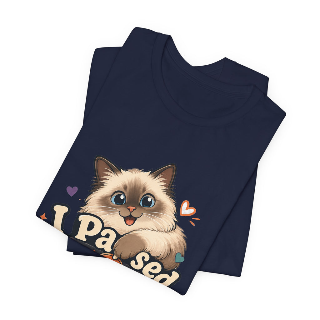 I Paused My Game to Pet the Cat Shirt - Ragdoll Cat Gamer Cat Tee