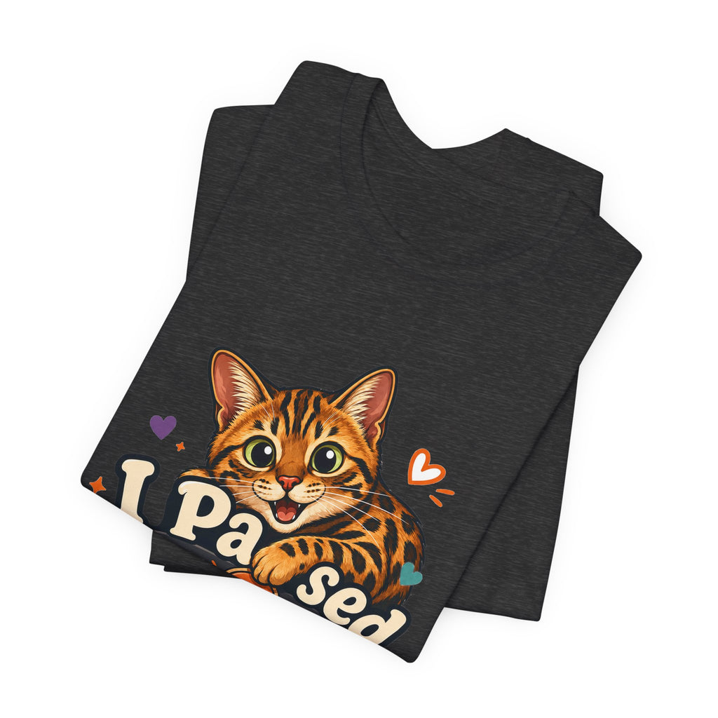 I Paused My Game to Pet the Cat Shirt - Bengal Cat Gamer Cat Tee