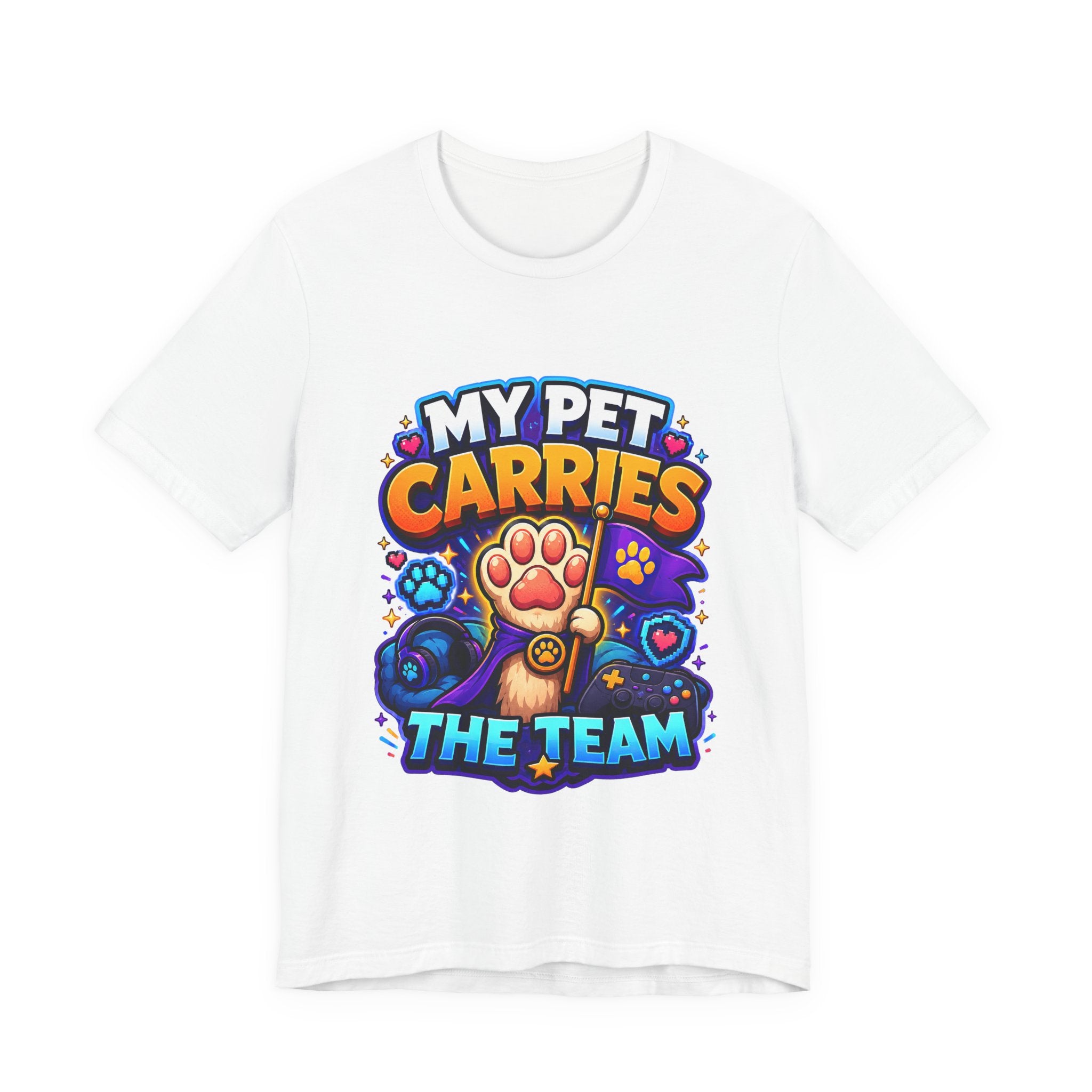 My Pet Carries the Team Shirt - Funny Gamer Pet Lover Tee