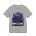 Stealth Mode Activated Shirt - Black Cat Gamer Cat Tee