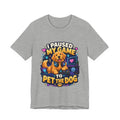 I Paused My Game to Pet the Dog Shirt - Golden Retriever Gamer Dog Tee
