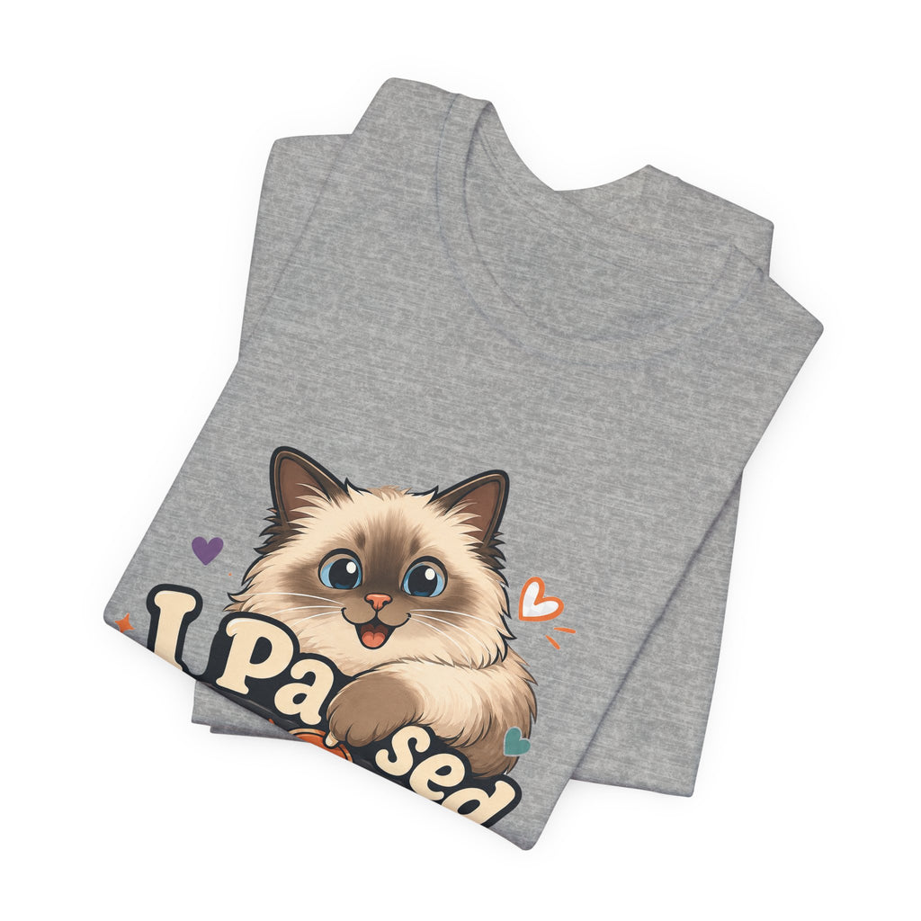 I Paused My Game to Pet the Cat Shirt - Ragdoll Cat Gamer Cat Tee