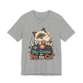I Paused My Game to Pet the Cat Shirt - Ragdoll Cat Gamer Cat Tee