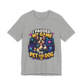 I Paused My Game to Pet the Dog Shirt - French Bulldog Gamer Dog Tee