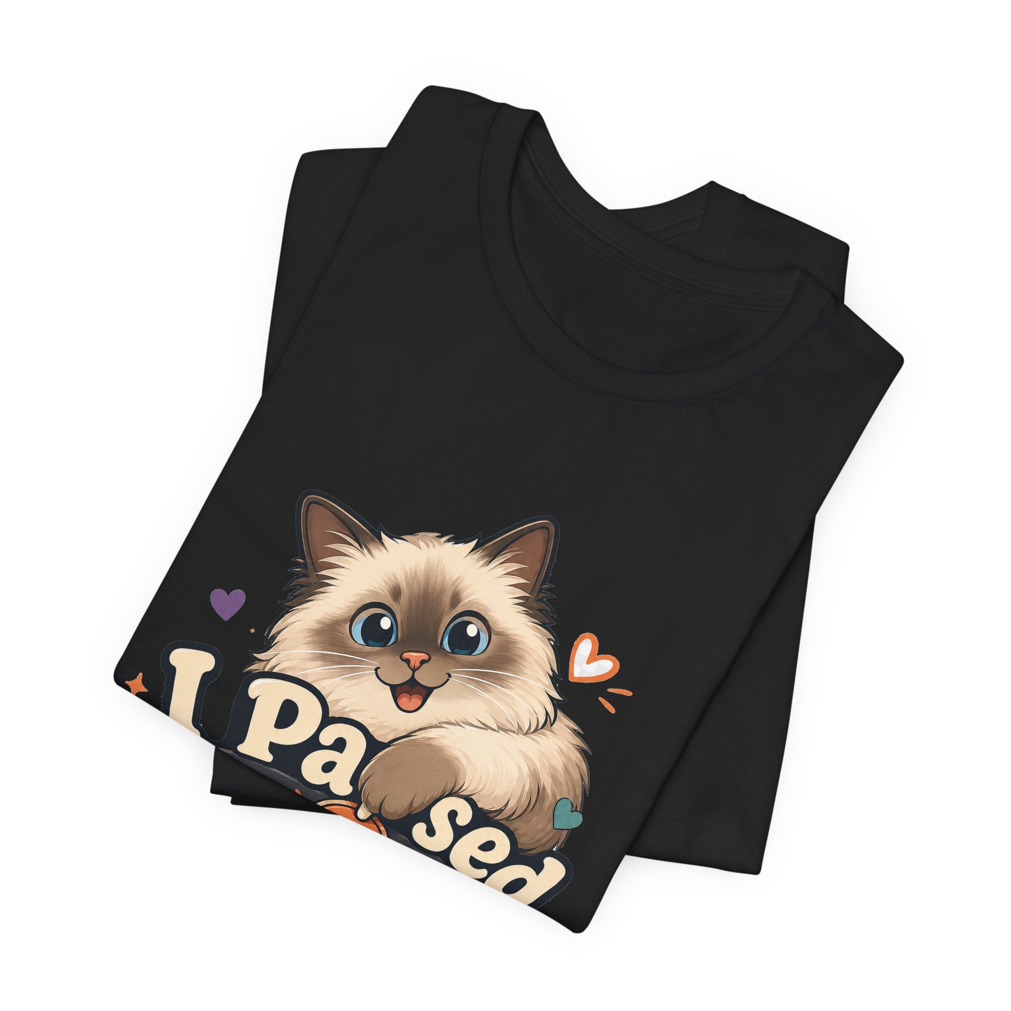 I Paused My Game to Pet the Cat Shirt - Ragdoll Cat Gamer Cat Tee